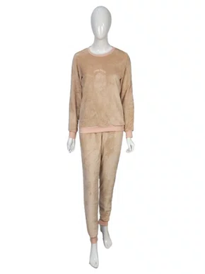 Pijama Fleece Feminino Adulto 5808 kanto Dos Sonhos Nude