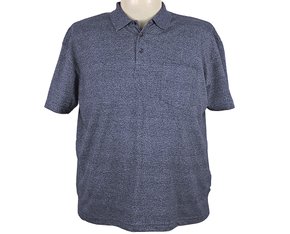 Camisa Polo Masculina Manga Curta Tamanho Especial PMI-102 Code Blue Marinho