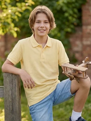 Polo Tradiconal Juvenil Masculina 1000064995 Malwee Amarelo