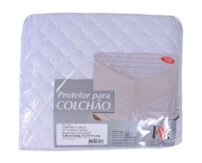 Protetor De Colchão Casal Matelado Repelente à Água 91092 Fox Branco
