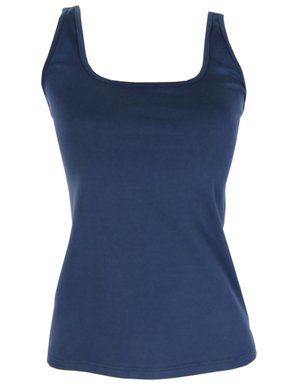 Regata Feminina Adulto Lisa Com Lycra 1000004492 Malwee Marinho