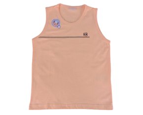 Regata Masculina Infantil Com Estampa 74.06.0084 Gangster Salmão