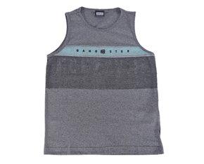 Regata Masculina Juvenil Com Detalhe Listras 33.04.0183 Gangster Grafite