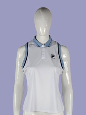 Regata Polo Feminina Adulto Proteção UV F12TN00274 Fila Branco
