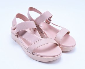 Sandália Feminina Adulto Flat 8387.505 Beira Rio Rosa e Rosa