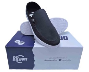 Sapatênis Calce Fácil Casual Masculino Adulto 2273.108 Brsport Preto