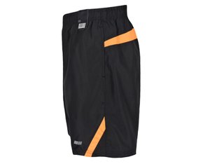 Shorts Masculino Adulto Detalhe Recorte SDM 101 Blue Tech Preto e Laranja
