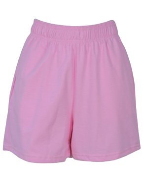 Shorts Em Moletinho Feminino Adulto 1.703420 Lecimar Rosa