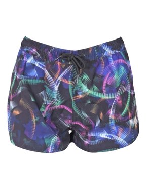 Shorts Tactel Feminino Estampado 332058 Vanton Preto