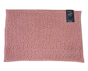 Tapete De Bolinha Para Banheiro Antiderrapante 38X58CM BATH4060 Texfine Salmão