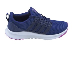 Tenis Feminino Adulto Em Tecido SK2503 Spark Marinho e Fucsia