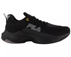 Tênis Masculino Adulto Master F01TR00040 Fila Preto/Cinza e Amarelo