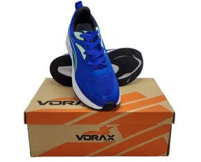 Tênis Unissex Adulto em Nylon Sintético 130BF110 Vorax Royal e Amarelo Flúor