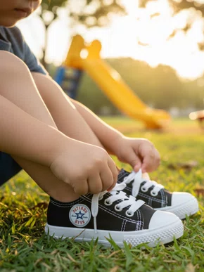 Tênis Unissex Infantil B241.02 Botinho Preto