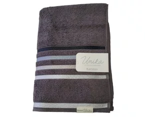 Toalha De Banho Fio Penteado Unika Lumina 70X140 Karsten Carbono