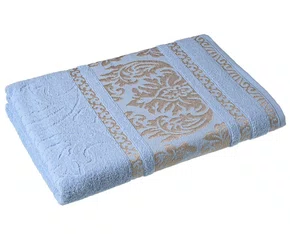 Toalha De Banho Ibiza 100% Algodão 80cm X 1,60m Cavhome Blue Sky