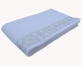 Toalha De Banho Vitral 70 X 140 Bouton Branco