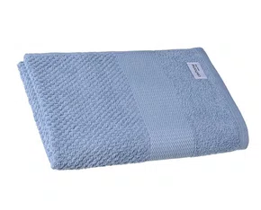 Toalha De Rosto 100% Algodão Boucle 50cm X 70cm Cavhome Blue Ice