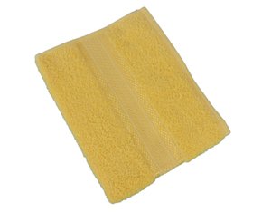 Toalha De Rosto Em Algodão 50 x 70cm Napoli Buettner Amarelo