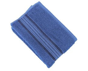 Toalha De Rosto Em Algodão 50 x 70cm Napoli Buettner Marinho