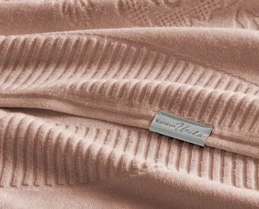 Toalha De Rosto Fio Penteado 100% Algodão 48x70 Grace Karsten Rosa Suave