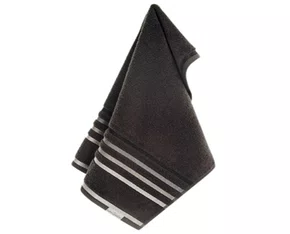 Toalha De Rosto Fio Penteado Unika Lumina 48x80 Karsten Carbono