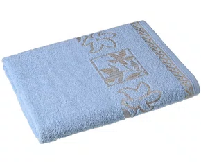 Toalha De Rosto Florence 100% Algodão 50cm X 75m Cavhome Blue Sky