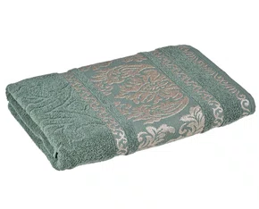 Toalha De Rosto Ibiza 100% Algodão 50cm x 80cm Cavhome Verde Cana