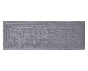 Toalha Fitness Sports 100% Algodão 30X80 Cavhome Grafite