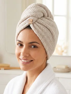 Touca Para Cabelo Power Sec 57232 Laço Home Bege