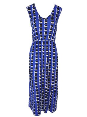 Vestido Midi Regata Plus Size V590M Vila Flor Royal