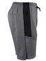 Bermuda Masculina Adulto Detalhe Bolso com Ziper BELM-610 Blue Tech Grafite