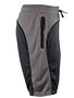 Bermuda Masculina Adulto Dry Detalhe Recorte BDMZ214 Blue Tech Chumbo, Cinza e Preto