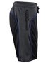 Bermuda Masculina Adulto Dry Detalhe Recorte BDMZ2214 Blue Bay Preto, Chumbo e Azul