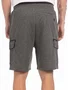 Bermuda Masculino Adulto Moletom Cargo 17.05.0313 Gangster Cinza