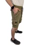 Bermuda Masculino Adulto Moletom Cargo 17.94.0108 Gangster Marrom