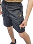Bermuda Masculino Adulto Moletom Cargo 17.94.0108 Gangster Preto