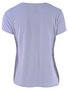 Blusa Baby Look Feminina Adulta Com Detalhe Blessed 7030 Paty Gloss Branco