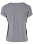 Blusa Baby Look Feminina Adulta Com Detalhe Blessed 7030 Paty Gloss Mescla