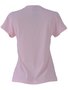 Blusa Baby Look Feminina Adulto Estampa Logomarca Vanton 31604 Vanton Rosa