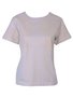 Blusa em Meia Malha Feminina Adulto 1.703395 Lecimar Bege
