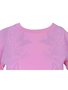 Blusa em Meia Malha Feminina Adulto 1.703395 Lecimar Rosa