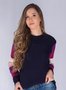 Blusa De Tricô Feminina Adulto Lorena LG115 Logan Marinho