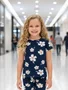 Blusa Feminina Infantil 4/8 1000069712 Malwee Marinho