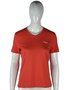 Blusa Lisa Feminina Adulto Gola V F12L00549 Fila Vermelho