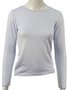 Blusa Termica Feminina Decote Redondo Ellegante Branco