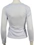 Blusa Termica Feminina Decote Redondo Ellegante Branco