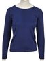 Blusa térmica Feminina Decote Redondo Ellegante Marinho