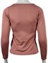 Blusa Termica Feminina Decote Redondo Ellegante Marrocos