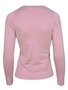 Blusa Térmica Feminina Gola Careca Ellegante Nude